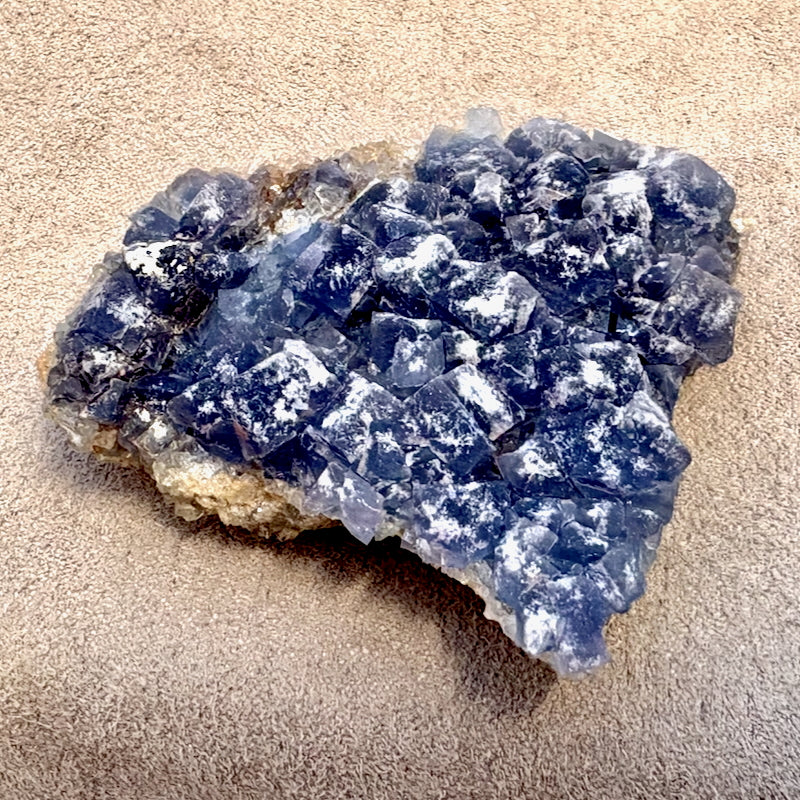 Fluorite and Quartz (Blanchard Mine, Socorro Co., New Mexico)