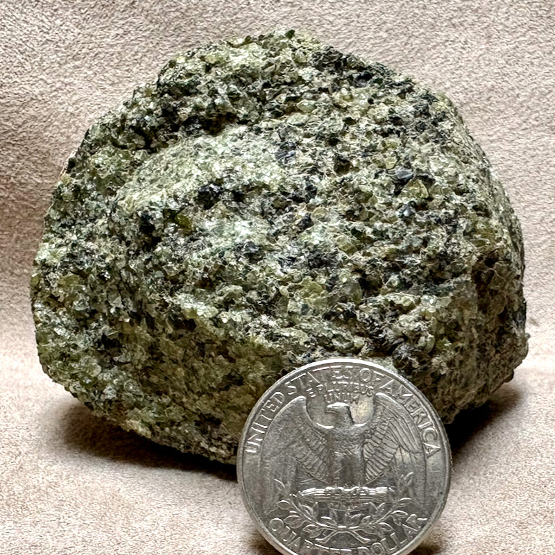 Olivine / Peridotite (Kilborne Hole, New Mexico)