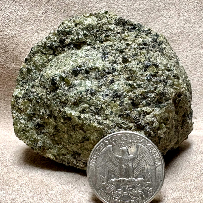 Olivine / Peridotite (Kilborne Hole, New Mexico)