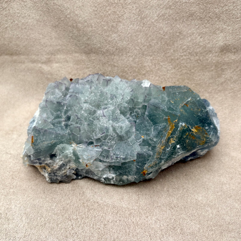 Fluorite and Barite (Nakaye Mine, Sierra Co., New Mexico)