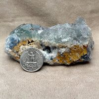 Fluorite and Barite (Nakaye Mine, Sierra Co., New Mexico)