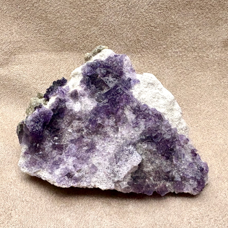 Fluorite and Barite (Nakaye Mine, Sierra Co., New Mexico)