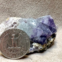 Fluorite and Barite (Nakaye Mine, Sierra Co., New Mexico)