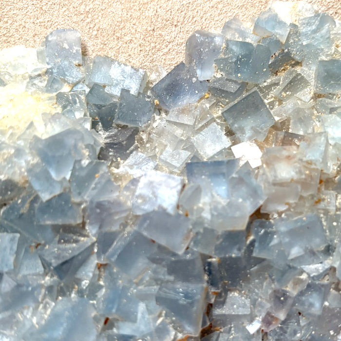 Fluorite with Quartz (Blanchard Mine, Socorro Co., New Mexico)