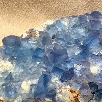Fluorite with Quartz (Blanchard Mine, Socorro Co., New Mexico)