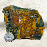 Geode, Orpheus Agate, Polished Face (Bulgaria)