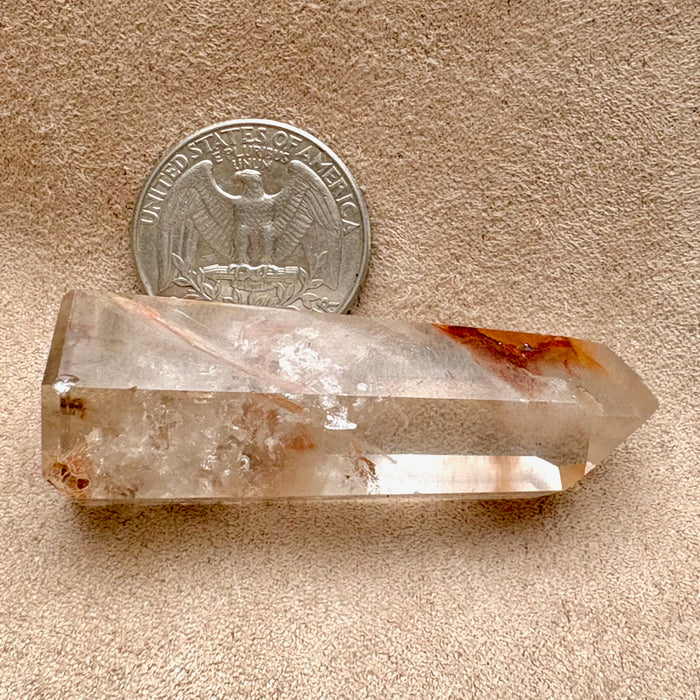 Quartz, Amianto Angel Phantom Polished Crystal (Brazil)