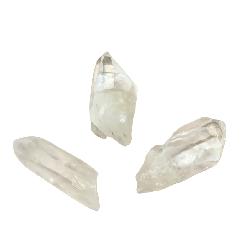 Quartz Crystals Set of 3