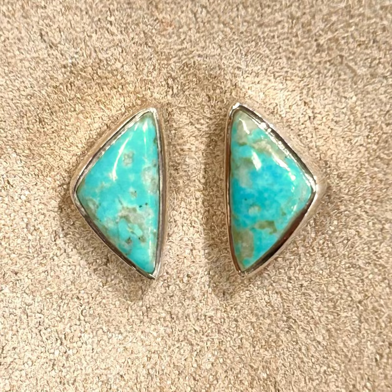 Turquoise Post Earrings