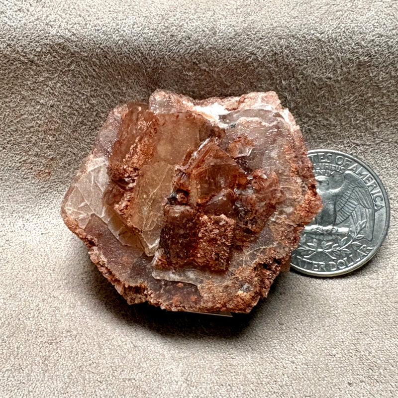 Aragonite Penetration Twins (Chaves County, NM)