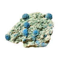 Azurite Balls in Matrix (Sandoval Co., New Mexico)