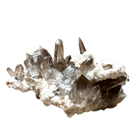 Smoky Quartz with Albite & Orthoclase (Dona Ana Co., New Mexico)