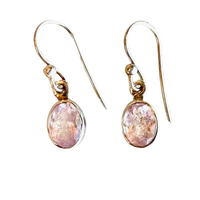 Morganite Faceted Earrings