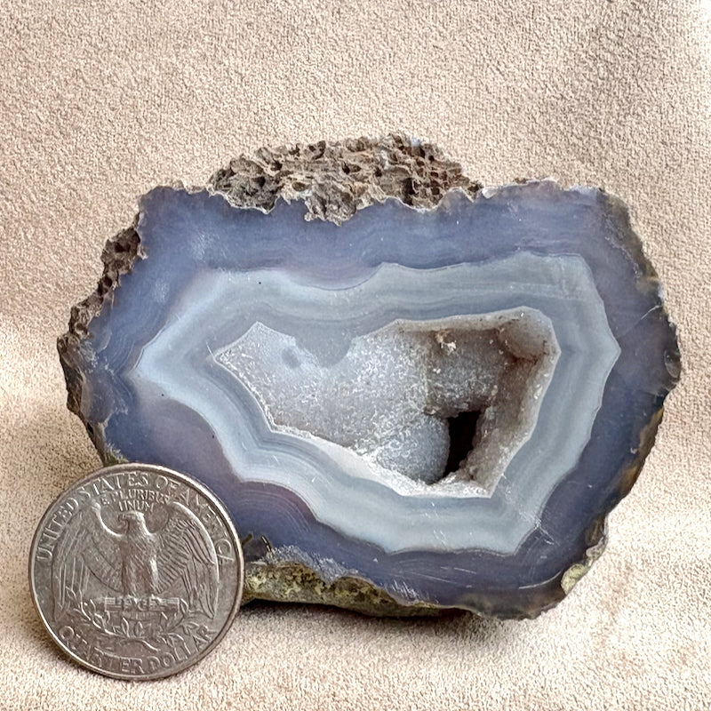 Geode, Laguna Agate (Mexico)
