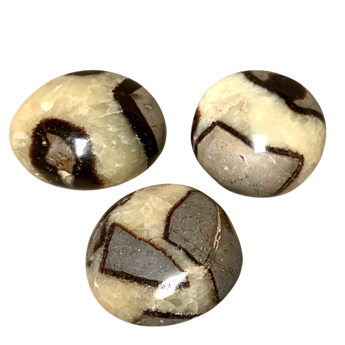 Septarian Calcite Polished Pebble