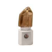 Night Light with Smoky Quartz Crystal
