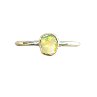 Opal (Ethiopian) Stacker Ring