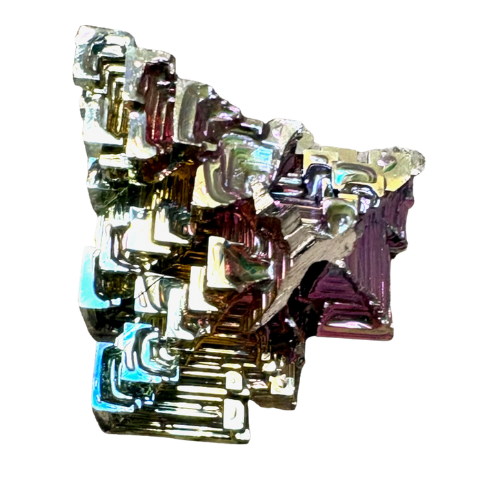 Bismuth Lab-grown Hopper Crystal (Germany)