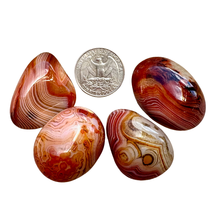 Agate, Madagascar Silk Pebble