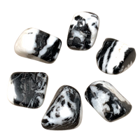 Zebra Marble Polished Pebble