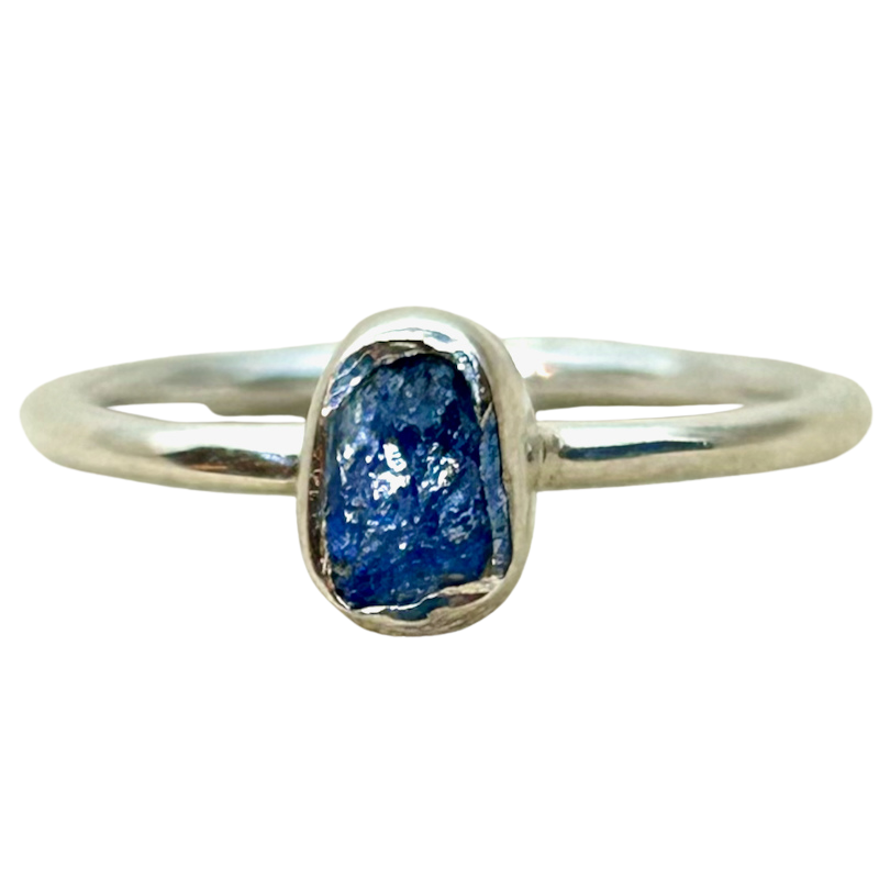 Sapphire (Rough) Ring (Size 6)