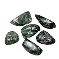 Seraphinite Polished Pebble (angelic, opening, calming)