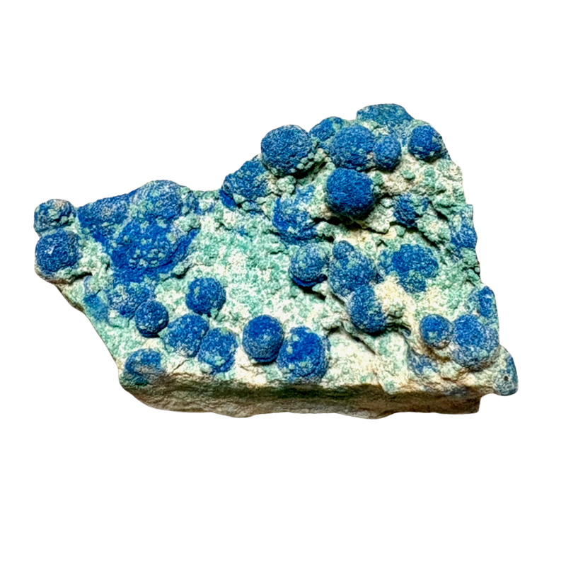Azurite Balls in Matrix (Sandoval Co., New Mexico)