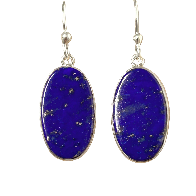 Lapis Lazuli Dangle Earrings