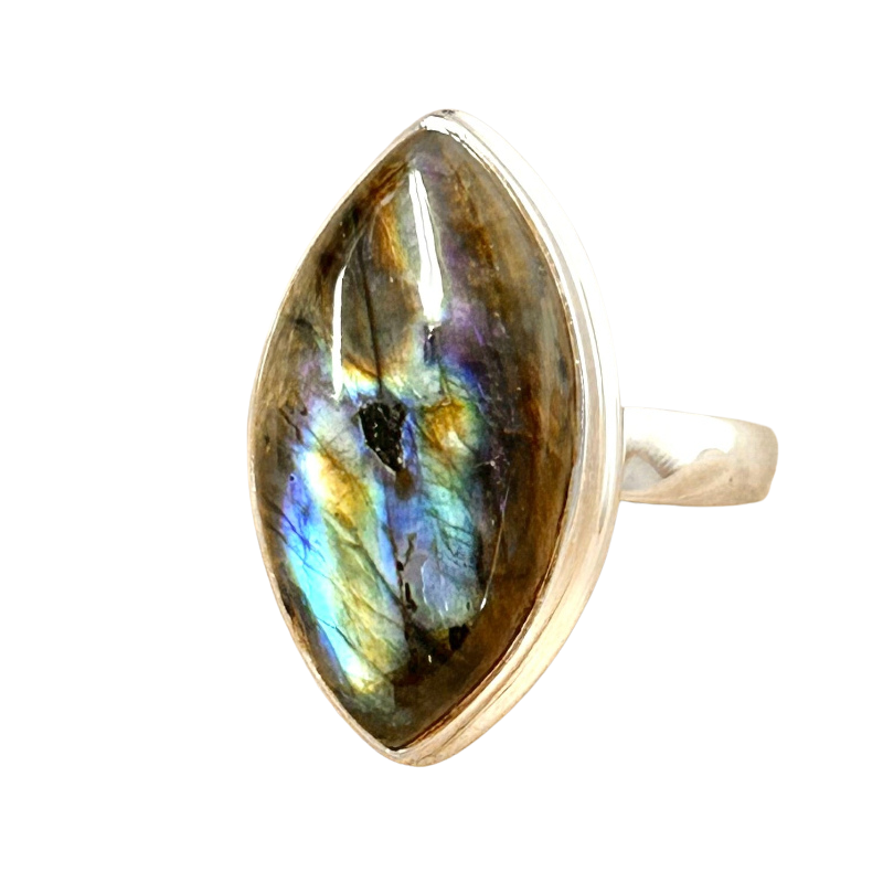 Labradorite Ring (Size 9)
