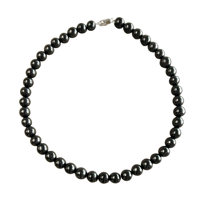 Shungite Bead Necklace