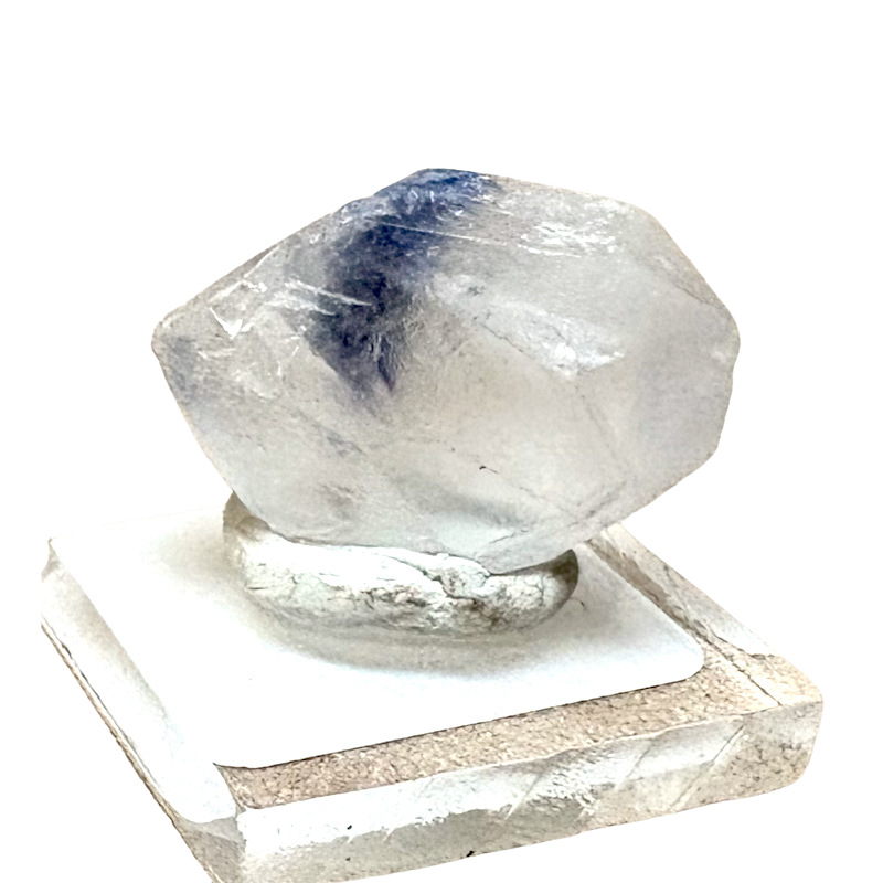 Dumortierite in Quartz (Brazil)