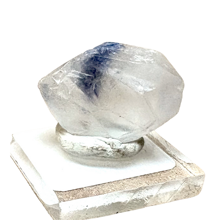 Dumortierite in Quartz (Brazil)