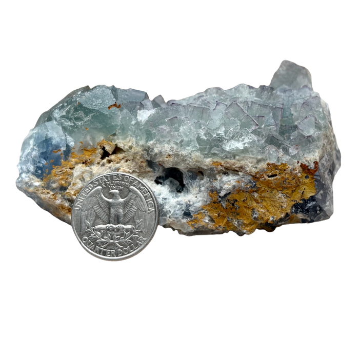 Fluorite and Barite (Nakaye Mine, Sierra Co., New Mexico)