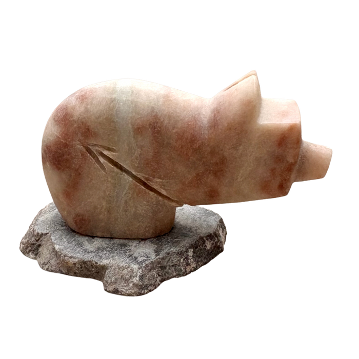 Justin Gomez Bear Carving (Taos, New Mexico)