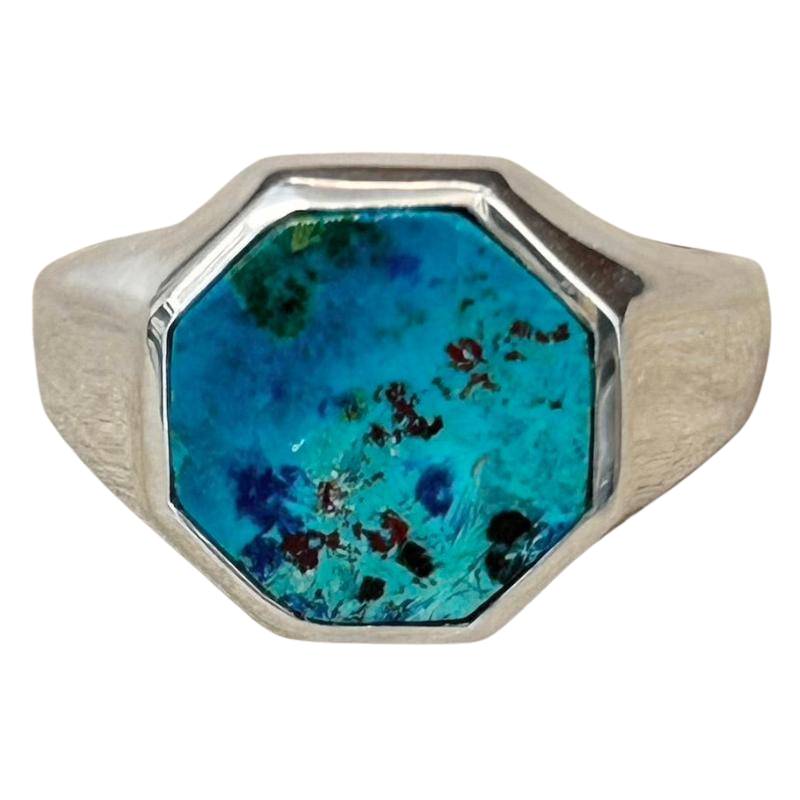 Shattuckite Ring (Size 11)