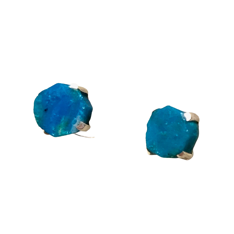 Opal (Peruvian) Rough Post Earrings