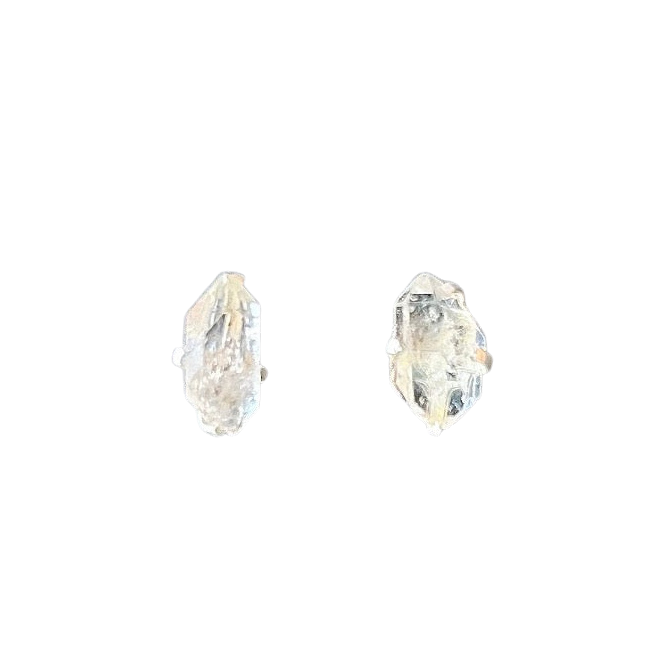 Herkimer "Diamond" Rough Stud Earrings