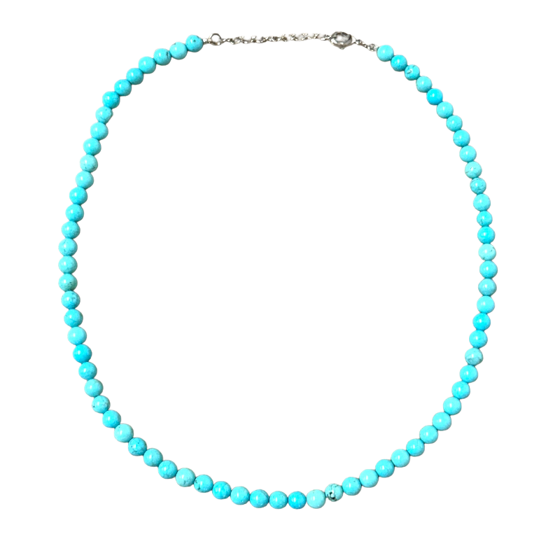 Howlite (Dyed) Bead Necklace