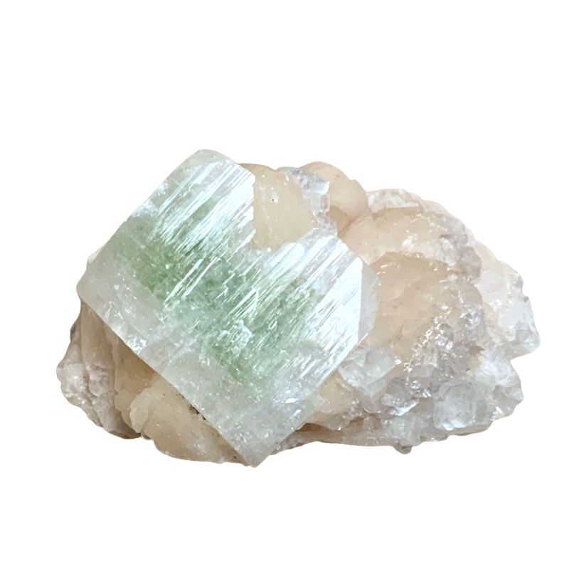 Apophyllite & Stilbite (India)