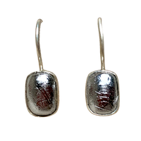 Meteorite Dangle Earrings
