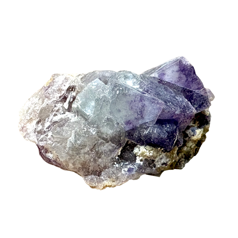 Fluorite and Barite (Nakaye Mine, Sierra Co., New Mexico)