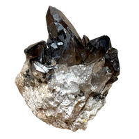 Smoky Quartz with Quartz & Epidote (Dona Ana Co., New Mexico)