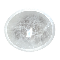 Selenite Gypsum Oval Bowl