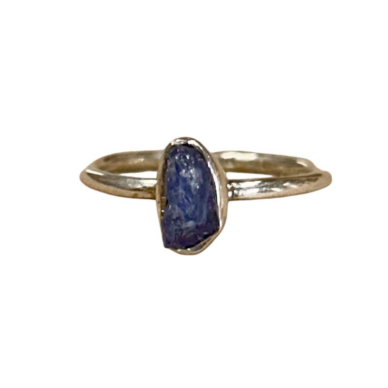 Sapphire (Rough) Stacker Ring