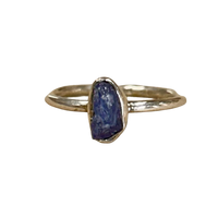 Sapphire (Rough) Stacker Ring