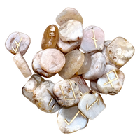 Rune Set (Flower Agate)