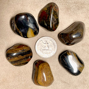 Mugglestone (Tiger Iron) Polished Pebble (Australia)