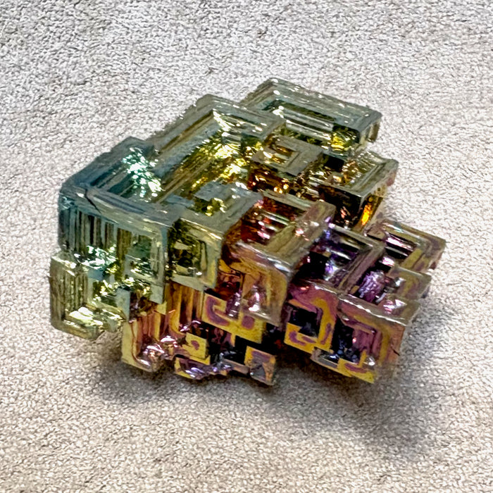 Bismuth Lab-grown Hopper Crystal (Germany)