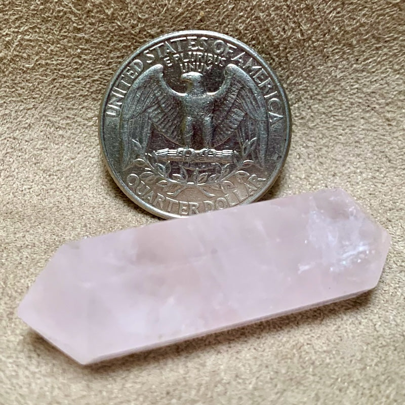 Rose Quartz DT Carved Crystal