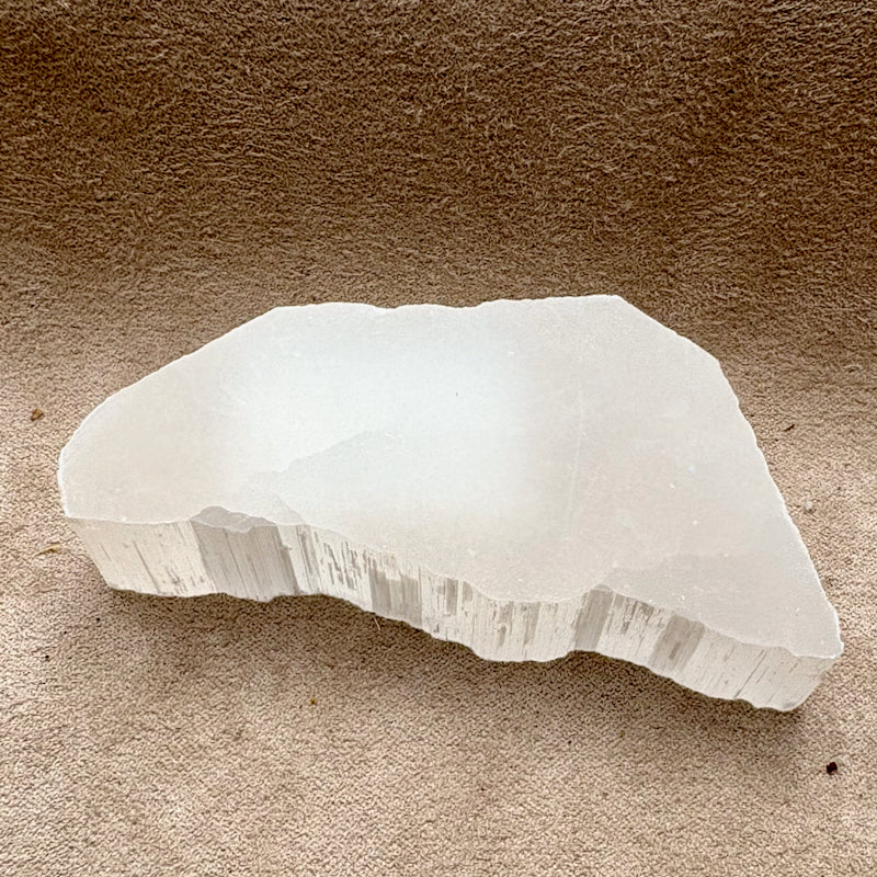 Selenite Freeform Charging Plate